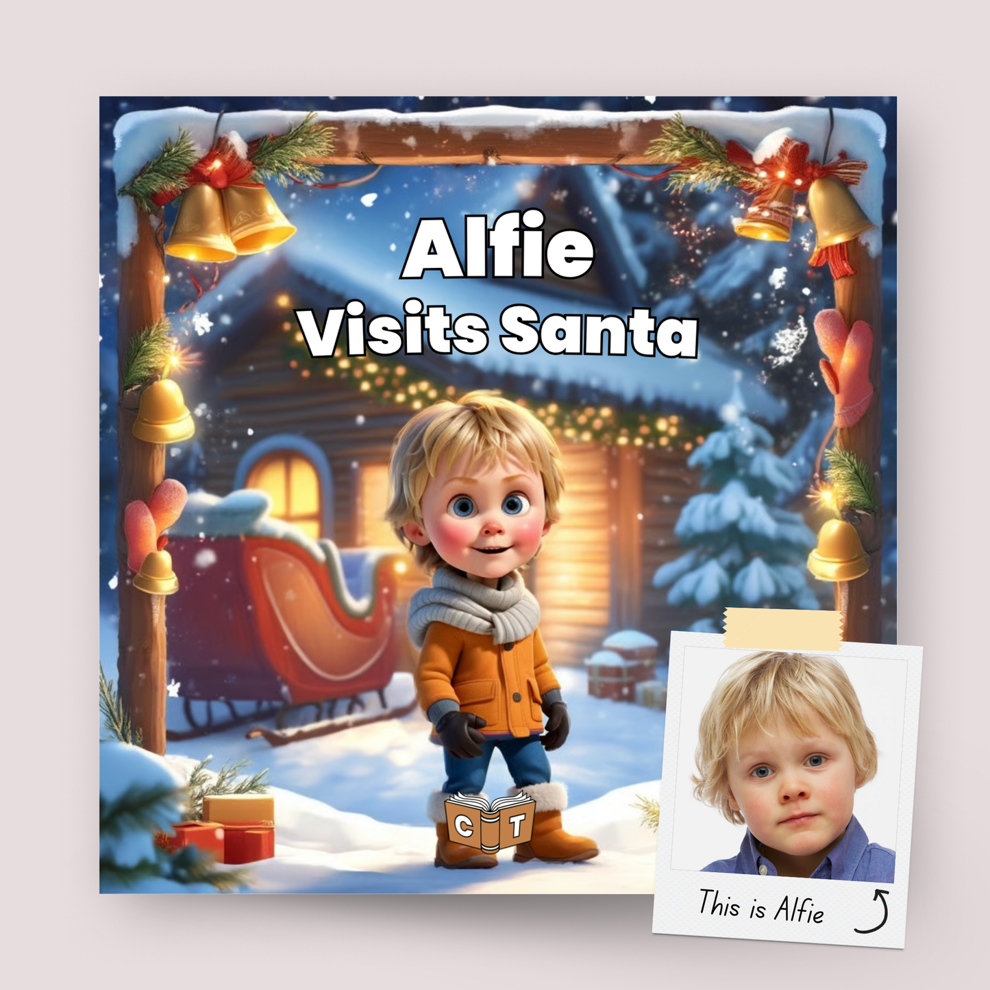 Visits Santa