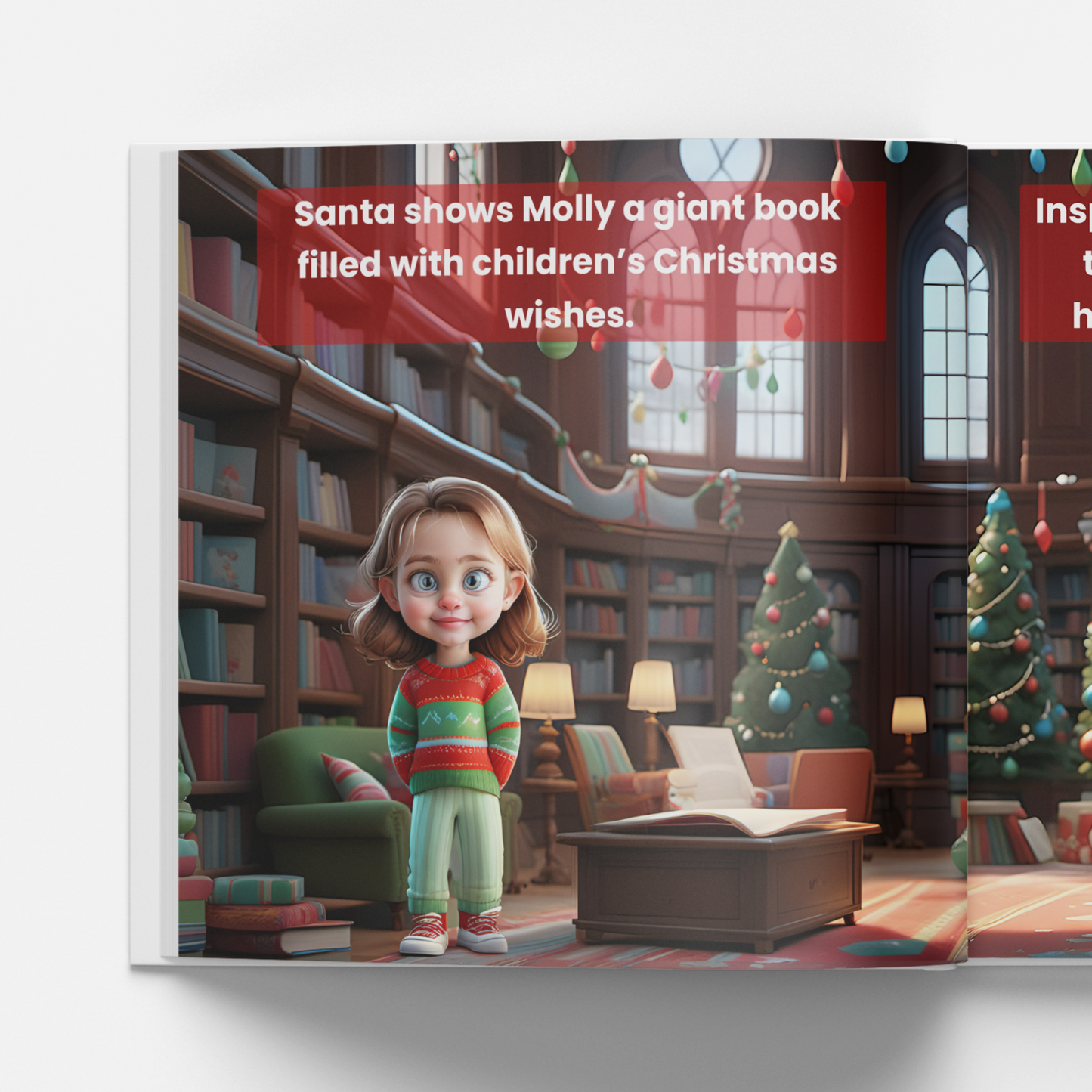 Visits Santa At Christmas