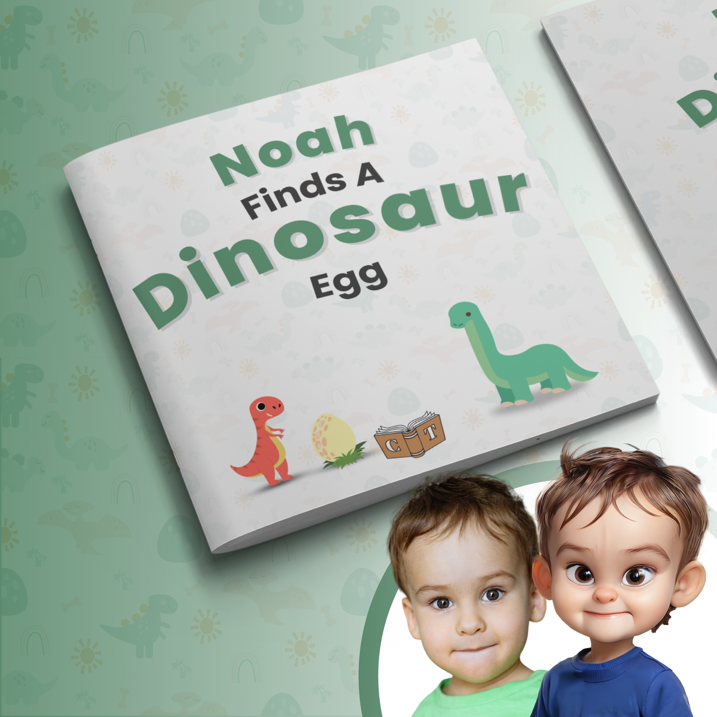 Finds A Dinosaur Egg