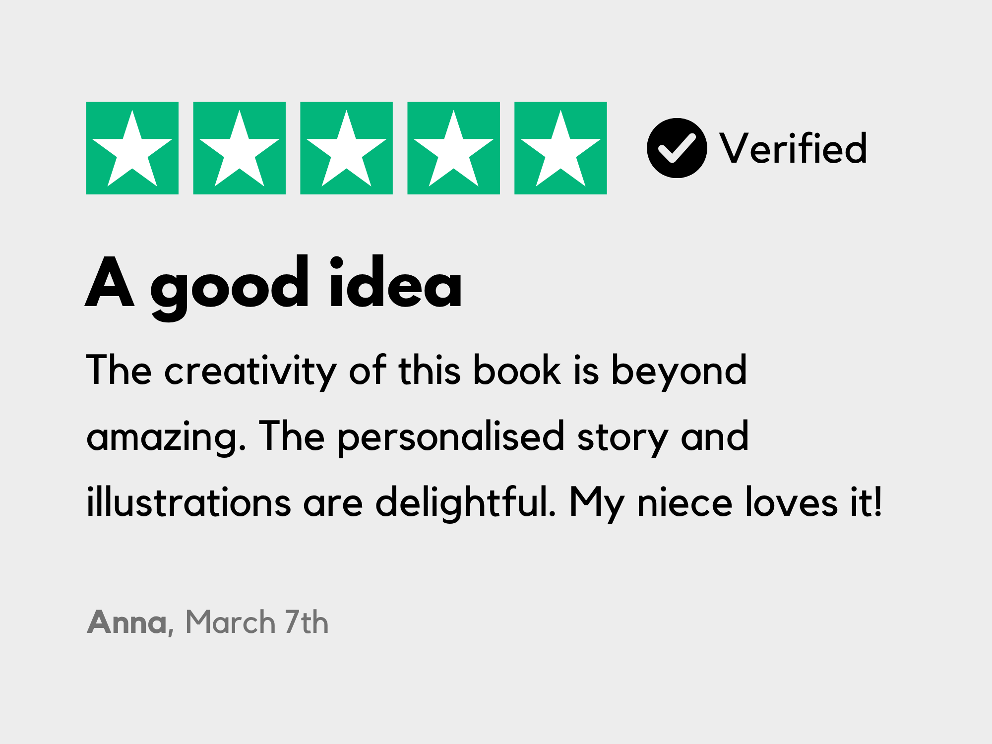 Crafted Tales customer review